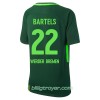 Billige Fotballdrakter Werder Bremen Bartels 22 Hjemmedraktsett 2017/18 Kortermet