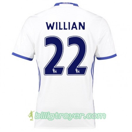 Billige Fotballdrakter Chelsea WILLIAN 22 Tredjedraktsett 2017/18 Kortermet