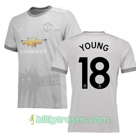 Billige Fotballdrakter Manchester United YOUNG 18 Tredjedraktsett 2017/18 Kortermet