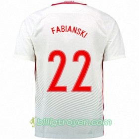 Billige Fotballdrakter Polen LUKASZ FABIANSKI Hjemmedraktsett Euro 2016