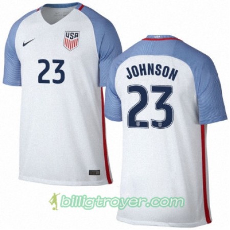 Billige Fotballdrakter USA FABIAN JOHNSON Hjemmedraktsett 2016/17 Kortermet