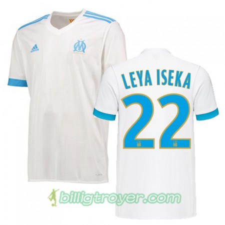 Billige Fotballdrakter Olympique de Marseille AARON LEYA ISEKA 22 Hjemmedraktsett 2017/18 Kortermet