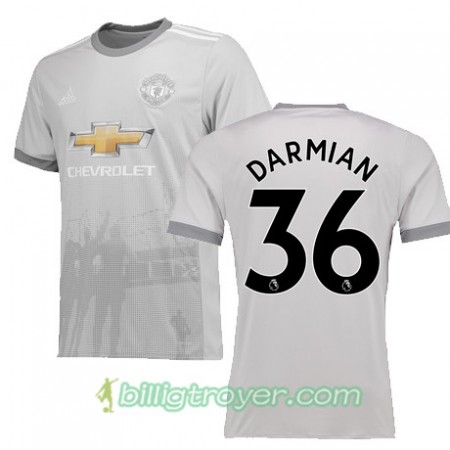 Billige Fotballdrakter Manchester United DARMIAN 36 Tredjedraktsett 2017/18 Kortermet