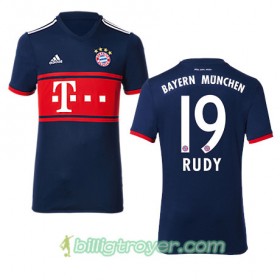 Billige Fotballdrakter FC Bayern München RUDY 19 Bortedraktsett 2017/18 Kortermet