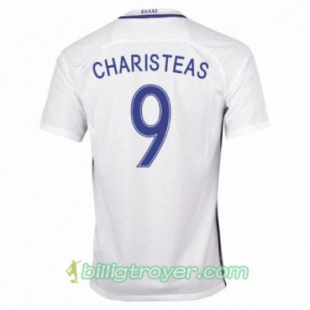 Billige Fotballdrakter Hellas ANGELOS CHARISTEAS Hjemmedraktsett 2016/17 Kortermet