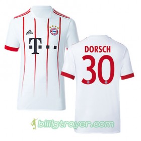 Billige Fotballdrakter FC Bayern München DORSCH 30 Tredjedraktsett 2017/18 Kortermet