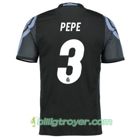Billige Fotballdrakter Real Madrid PEPE 3 Tredjedraktsett 2017/18 Kortermet