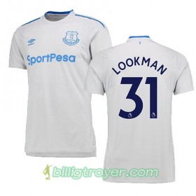 Billige Fotballdrakter Everton LOOKMAN Bortedraktsett 2017/18 Kortermet