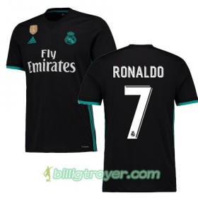 Billige Fotballdrakter Real Madrid RONALDO 7 Bortedraktsett 2017/18 Kortermet