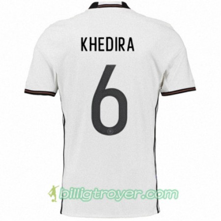 Billige Fotballdrakter Tyskland SAMI KHEDIRA Hjemmedraktsett Euro 2016
