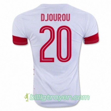 Billige Fotballdrakter Sveits JOHAN DJOUROU Bortedraktsett Euro 2016