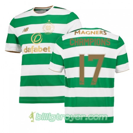 Billige Fotballdrakter Celtic FC RYAN CHRISTIE Hjemmedraktsett 2017/18 Kortermet