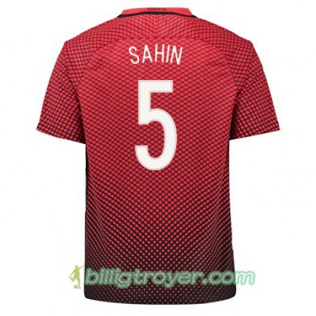 Billige Fotballdrakter Tyrkia NURI SAHIN Hjemmedraktsett Euro 2016