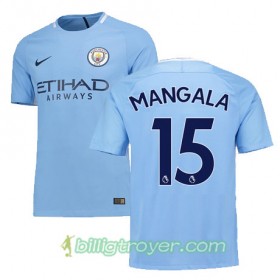 Billige Fotballdrakter Manchester City MANGALA 15 Hjemmedraktsett 2017/18 Kortermet