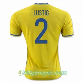 Billige Fotballdrakter Sverige MIKAEL LUSTIG Hjemmedraktsett Euro 2016
