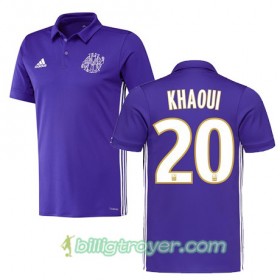 Billige Fotballdrakter Olympique de Marseille SAIF EDDINE KHAOUI 20 Tredjedraktsett 2017/18 Kortermet