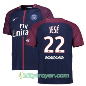 Billige Fotballdrakter Paris SG JESE 22 Hjemmedraktsett 2017/18 Kortermet