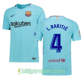 Billige Fotballdrakter FC Barcelona I RAKITIC 4 Bortedraktsett 2017/18 Kortermet