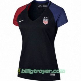 Billige Fotballdrakter USA Dame Bortedraktsett 2016/17 Kortermet
