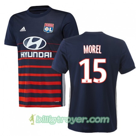 Billige Fotballdrakter Olympique Lyonnais JEREMY MOREL 15 Bortedraktsett 2017/18 Kortermet