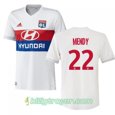 Billige Fotballdrakter Olympique Lyonnais FERLAND MENDY 22 Hjemmedraktsett 2017/18 Kortermet