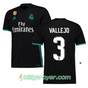Billige Fotballdrakter Real Madrid JESUS VALLEJO 3 Bortedraktsett 2017/18 Kortermet