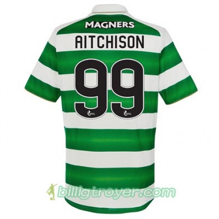 Billige Fotballdrakter Celtic FC ACK AITCHISON Hjemmedraktsett 2017/18 Kortermet