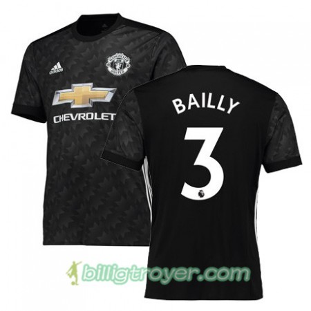 Billige Fotballdrakter Manchester United BAILLY 3 Bortedraktsett 2017/18 Kortermet