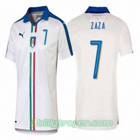 Billige Fotballdrakter Italia SIMONE ZAZA Bortedraktsett Euro 2016