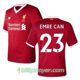 Billige Fotballdrakter Liverpool EMRE CAN 23 Hjemmedraktsett 2017/18 Kortermet