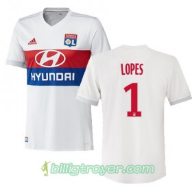 Billige Fotballdrakter Olympique Lyonnais ANTHONY LOPES 1 Hjemmedraktsett 2017/18 Kortermet