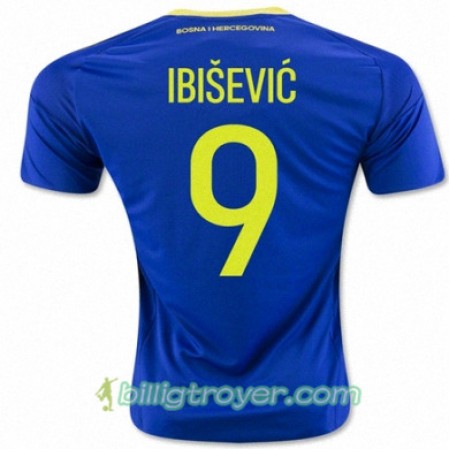 Billige Fotballdrakter Bosnia-Hercegovina IBISEVIC Hjemmedraktsett 2016/17 Kortermet