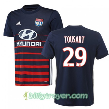Billige Fotballdrakter Olympique Lyonnais LUCAS TOUSART 29 Bortedraktsett 2017/18 Kortermet