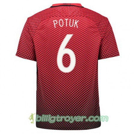 Billige Fotballdrakter Tyrkia ALPER POTUK Hjemmedraktsett Euro 2016