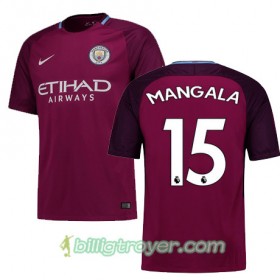 Billige Fotballdrakter Manchester City MANGALA 15 Bortedraktsett 2017/18 Kortermet