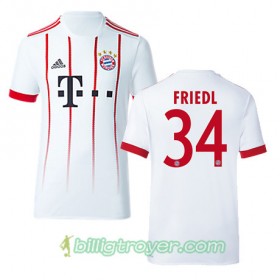 Billige Fotballdrakter FC Bayern München FRIEDL 34 Tredjedraktsett 2017/18 Kortermet