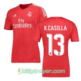 Billige Fotballdrakter Real Madrid K CASILLA 13 Bortedraktsett 2017/18 Kortermet