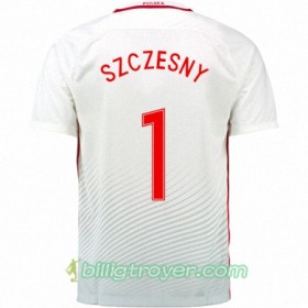 Billige Fotballdrakter Polen WOJCIECH SZCZESNY Hjemmedraktsett Euro 2016