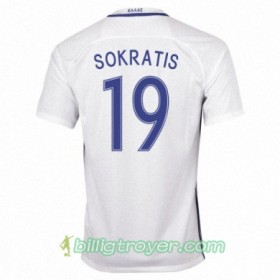 Billige Fotballdrakter Hellas SOKRATIS Hjemmedraktsett 2016/17 Kortermet