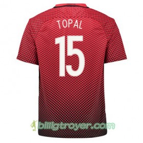 Billige Fotballdrakter Tyrkia MEHMET TOPAL Hjemmedraktsett Euro 2016