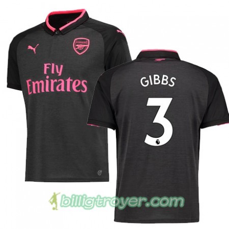 Billige Fotballdrakter Arsenal GIBBS 3 Tredjedraktsett 2017/18 Kortermet