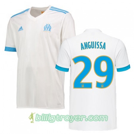 Billige Fotballdrakter Olympique de Marseille ANDRE FRANK ZAMBO ANGUISSA 29 Hjemmedraktsett 2017/18 Kortermet