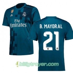 Billige Fotballdrakter Real Madrid BORJA MAYORAL 21 Tredjedraktsett 2017/18 Kortermet