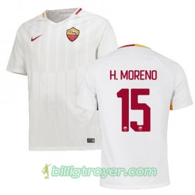 Billige Fotballdrakter AS Roma HECTOR MORENO 15 Bortedraktsett 2017/18 Kortermet