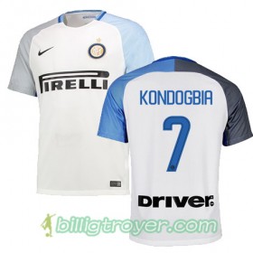 Billige Fotballdrakter Inter KONDOGBIA 7 Bortedraktsett 2017/18 Kortermet
