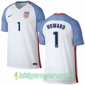 Billige Fotballdrakter USA TIM HOWARD Hjemmedraktsett 2016/17 Kortermet