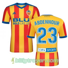 Billige Fotballdrakter Valencia CF ABDENNOUR Bortedraktsett 2017/18 Kortermet