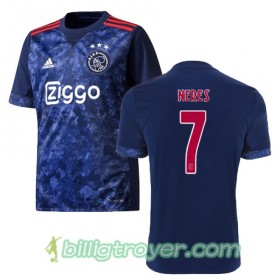 Billige Fotballdrakter AFC Ajax David Neres 7 Bortedraktsett 2017/18 Kortermet