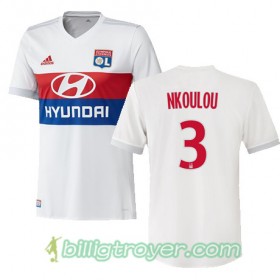 Billige Fotballdrakter Olympique Lyonnais NICOLAS NKOULOU 3 Hjemmedraktsett 2017/18 Kortermet