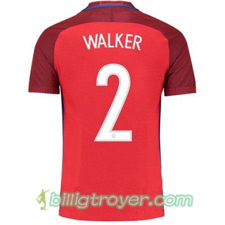 Billige Fotballdrakter England WALKER Bortedraktsett Euro 2016